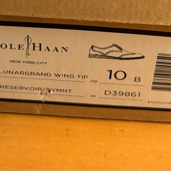 Cole Haan-size 10- Lunargrand Wing Tip - Picture 12 of 12